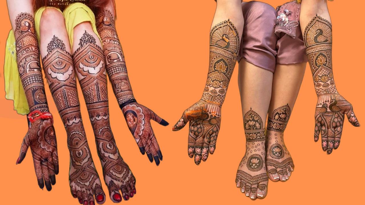 Online Bridal & Engagement mehandi Classes - The Learning Wheels